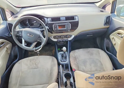 2016 Kia Rio Lx z USA, uszkodzony, nr VIN KNADM4A38G6648180